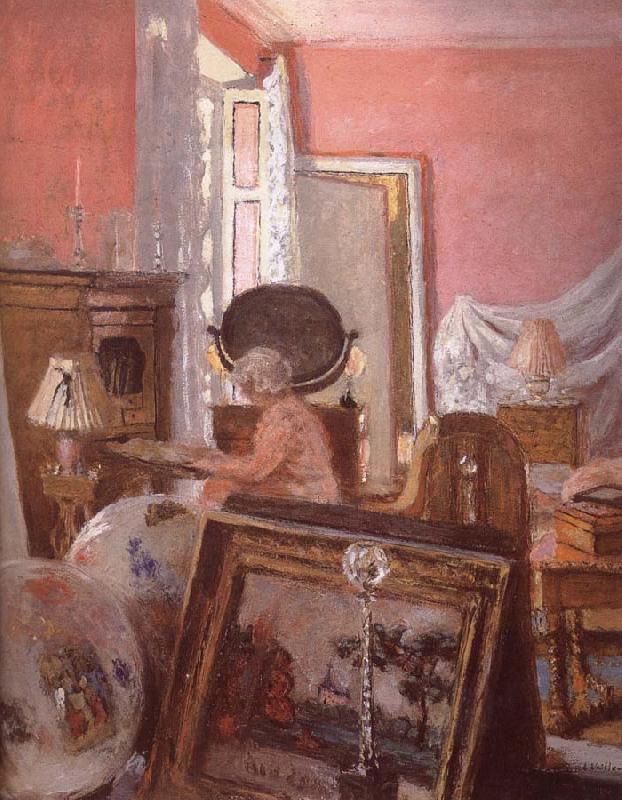 Edouard Vuillard Mrs Black searle in her room oil painting image